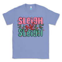 Colony Blue sleigh girl sleigh christmas Classic Tee - MaliasSmallBusiness