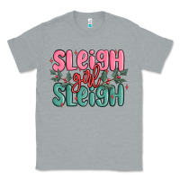 Heather Grey sleigh girl sleigh christmas Classic Tee - MaliasSmallBusiness