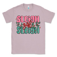 Lilac sleigh girl sleigh christmas Classic Tee - MaliasSmallBusiness