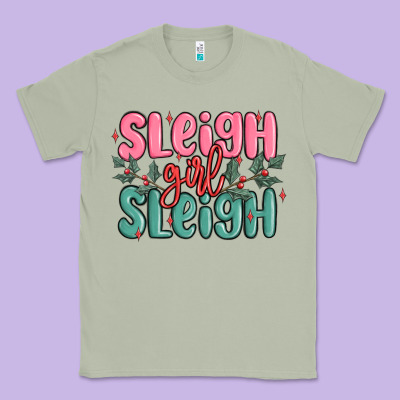 Classic Tee sleigh girl sleigh christmas