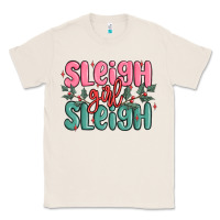 Natural sleigh girl sleigh christmas Classic Tee - MaliasSmallBusiness