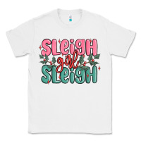 White sleigh girl sleigh christmas Classic Tee - MaliasSmallBusiness