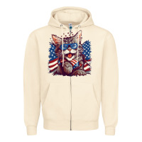 Sandshell cat4 Zipper Hoodie - Unal Design