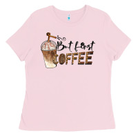 Bubblegum Pink but first coffee Ladies Tee - BarkalooDesign