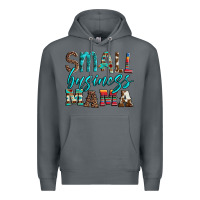 Rock small business mama leopard turquoise aztec serape cowhide Premium Hoodie - Artiststas