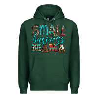 Sports Green small business mama leopard turquoise aztec serape cowhide Premium Hoodie - Artiststas