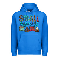 True Royal small business mama leopard turquoise aztec serape cowhide Premium Hoodie - Artiststas