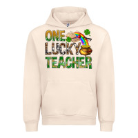 Sandshell one lucky teacher st patricks Urban Hoodie - NancyCooperArtShop