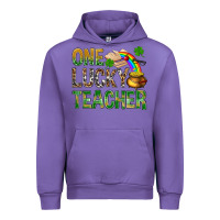 Tulip one lucky teacher st patricks Urban Hoodie - NancyCooperArtShop