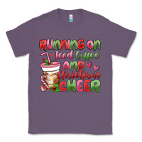 Lavender running on iced coffee and christmas cheer Classic Tee - MaliasSmallBusiness
