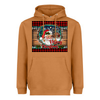 Meerkat merry christmas santa and farm Heavyweight Hoodie - RanaPortraitStore