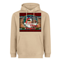 Mushroom merry christmas santa and farm Heavyweight Hoodie - RanaPortraitStore