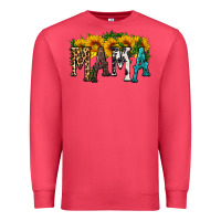 Cardinal mama with sunflower Premium Sweatshirt - HRA Design Shop