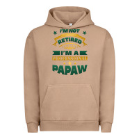 Pigment Burro i'm not retired i'm a professional papaw Urban Hoodie - Jasminsmagicworld