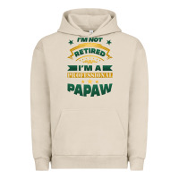 Pigment French Oak i'm not retired i'm a professional papaw Urban Hoodie - Jasminsmagicworld