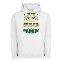Pigment Lunar Rock i'm not retired i'm a professional papaw Urban Hoodie - Jasminsmagicworld