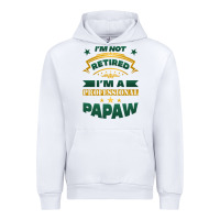White i'm not retired i'm a professional papaw Urban Hoodie - Jasminsmagicworld