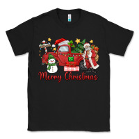 Black merry christmas truck Classic Tee - MaliasSmallBusiness