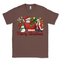 Chestnut merry christmas truck Classic Tee - MaliasSmallBusiness