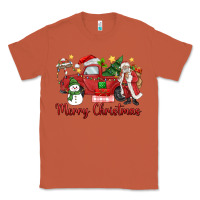 Copper merry christmas truck Classic Tee - MaliasSmallBusiness