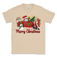 Mushroom merry christmas truck Classic Tee - MaliasSmallBusiness