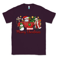 Plum merry christmas truck Classic Tee - MaliasSmallBusiness