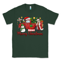 Merry Christmas Truck Classic Tee | Teevron