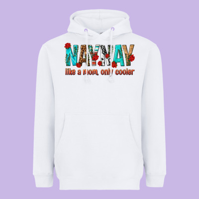 Naynay Like A Mom Only Cooler Heavyweight Hoodie Designed By Texasbilliewilder