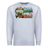 Heather Grey They See Me Rollin' They Waiting Premium Sweatshirt - CowhideDigitalArt