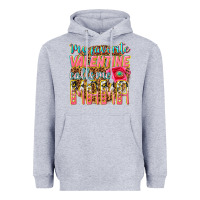 Heather Grey my favorite calls me mama Heavyweight Hoodie - texasbilliewilder
