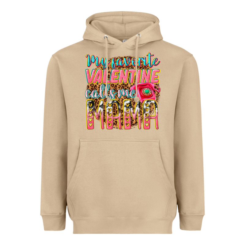 My Favorite Calls Me Mama Heavyweight Hoodie by texasbilliewilder | Teevron