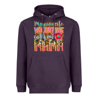 Plum my favorite calls me mama Heavyweight Hoodie - texasbilliewilder