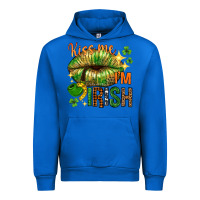 Cobalt kiss me im irish with lip Urban Hoodie - NancyCooperArtShop