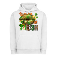 Pigment Lunar Rock kiss me im irish with lip Urban Hoodie - NancyCooperArtShop