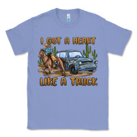 Colony Blue i got a heart like a truck Classic Tee - MaliasSmallBusiness