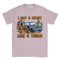 Lilac i got a heart like a truck Classic Tee - MaliasSmallBusiness