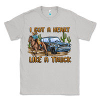 Moon Dust i got a heart like a truck Classic Tee - MaliasSmallBusiness