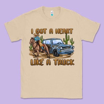 Classic Tee i got a heart like a truck