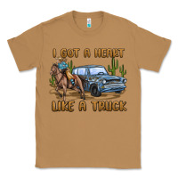 Toasted Coconut i got a heart like a truck Classic Tee - MaliasSmallBusiness
