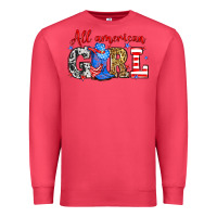 Cardinal All American girl Premium Sweatshirt - Neo Western