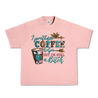 Salmon i pretend coffee helps but i'm still a bitch Urban Heavy Tee - Artiststas