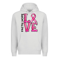 Dove Grey faith hope love Premium Hoodie - AdoDesignShop
