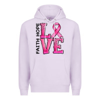 Lilac faith hope love Premium Hoodie - AdoDesignShop