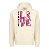 Sandshell faith hope love Premium Hoodie - AdoDesignShop