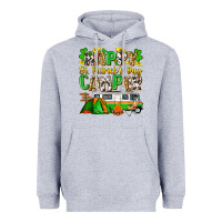 Heather Grey happy st. patrick's day camper Heavyweight Hoodie - Zillion Design Studio