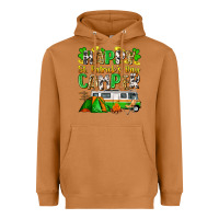 Meerkat happy st. patrick's day camper Heavyweight Hoodie - Zillion Design Studio