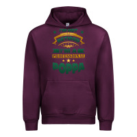 Mauve Wine i'm not retired i'm a professional poppa Urban Hoodie - Jasminsmagicworld