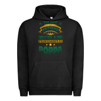 Pigment Black i'm not retired i'm a professional poppa Urban Hoodie - Jasminsmagicworld
