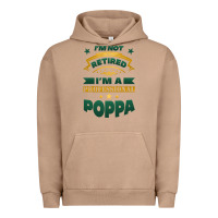 Pigment Burro i'm not retired i'm a professional poppa Urban Hoodie - Jasminsmagicworld