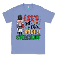 Colony Blue lets get this party crackin Classic Tee - MaliasSmallBusiness